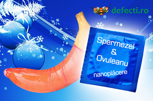 Prezervative erectile și cu arome de Sărbători
 Prezervativ Folosit